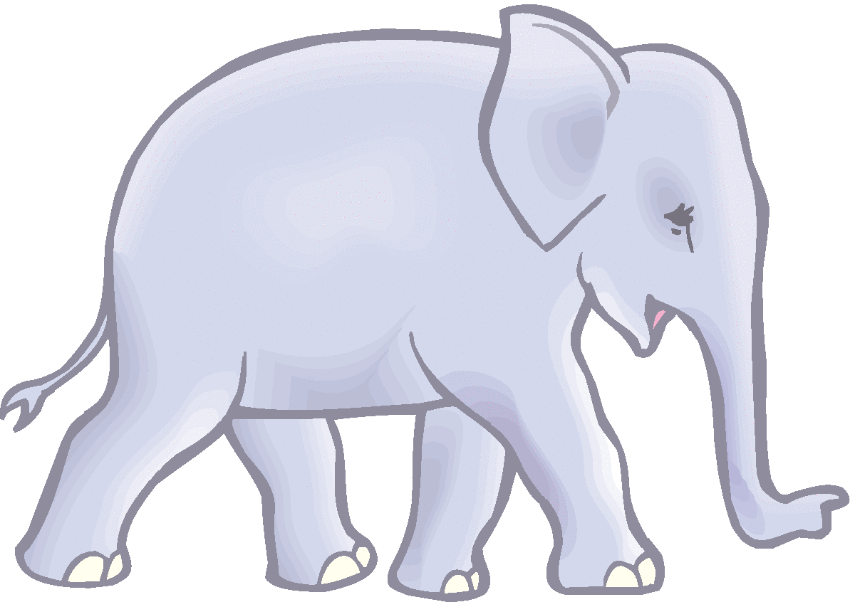 elephant trumpeting clipart - photo #47