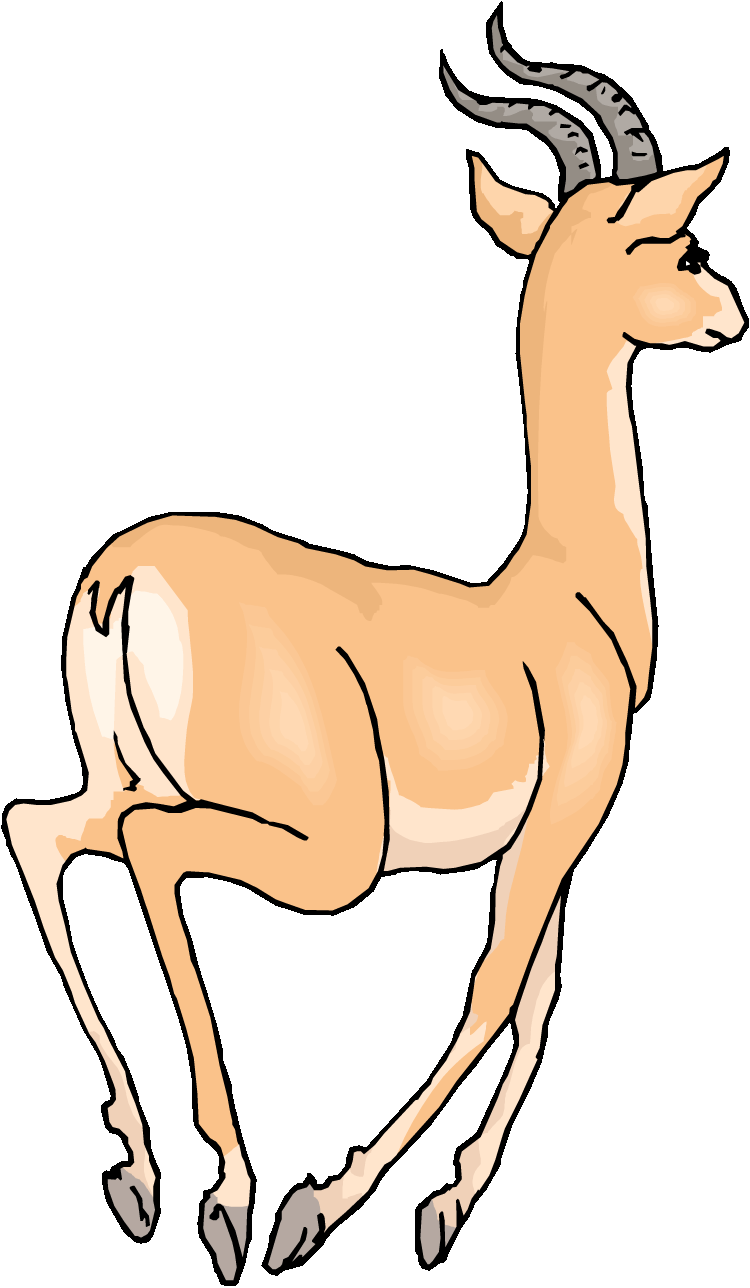 Free Gazelle Clipart