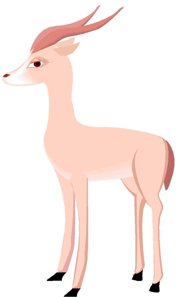 Free Gazelle Clipart