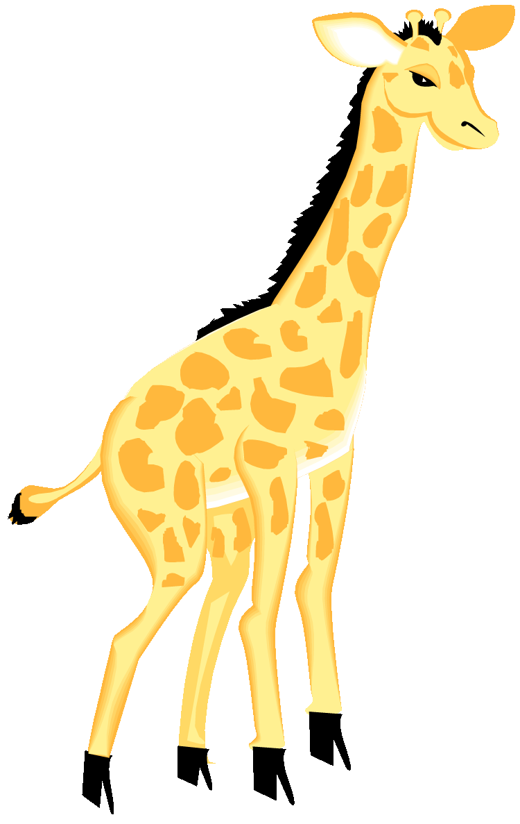 cartoon giraffe clipart free - photo #17