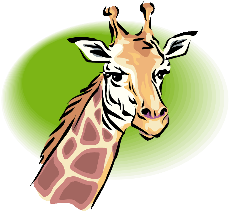 free giraffe clipart pictures - photo #46