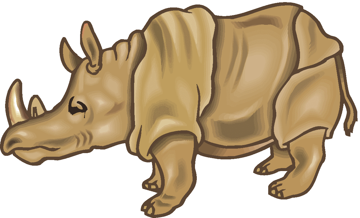 clipart rhino - photo #27