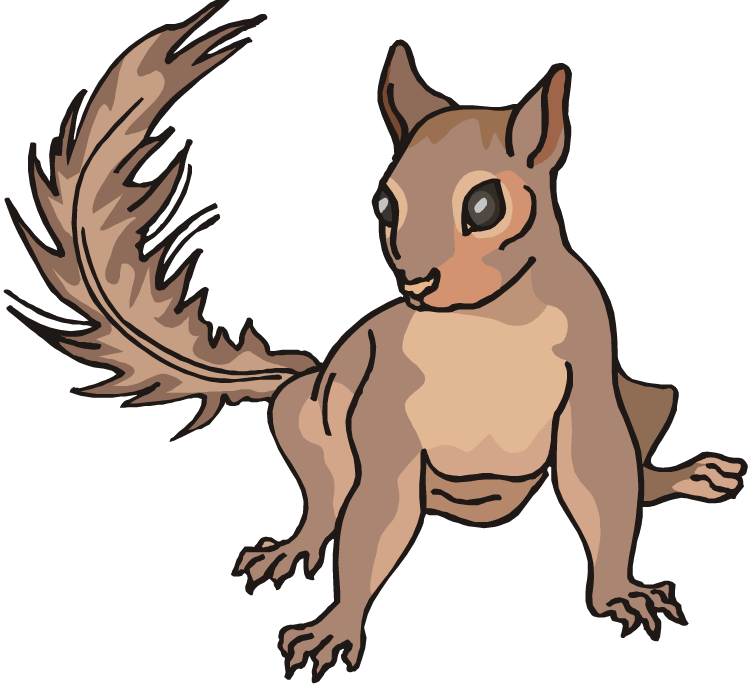 Free Squirrel Clipart