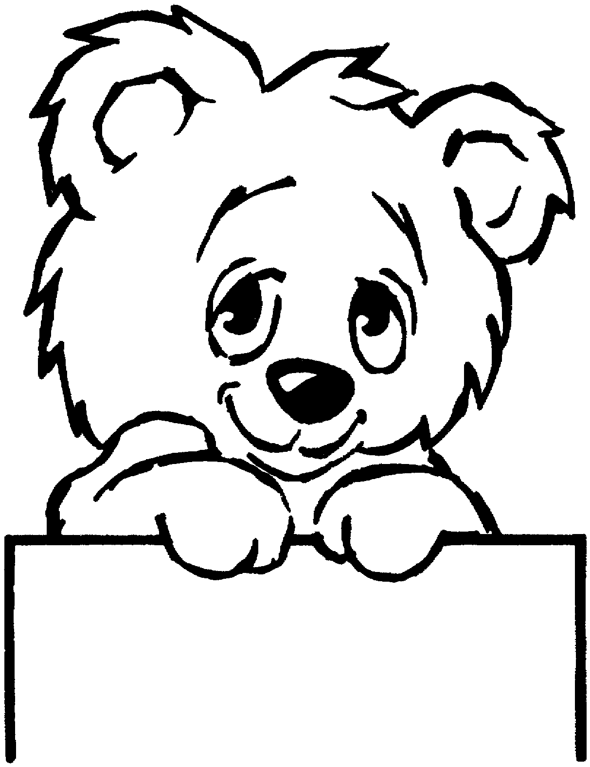 Free Bear Coloring Pages