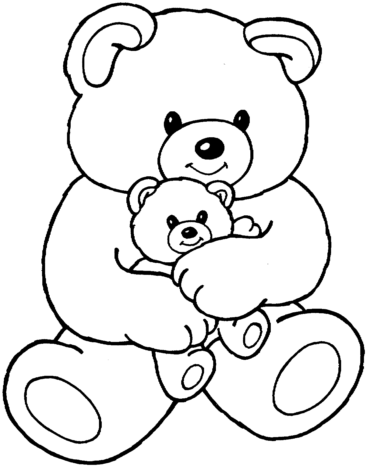 Printable Bear Coloring Pages Printable World Holiday printable-bear-coloring-pages-printable-world-holiday