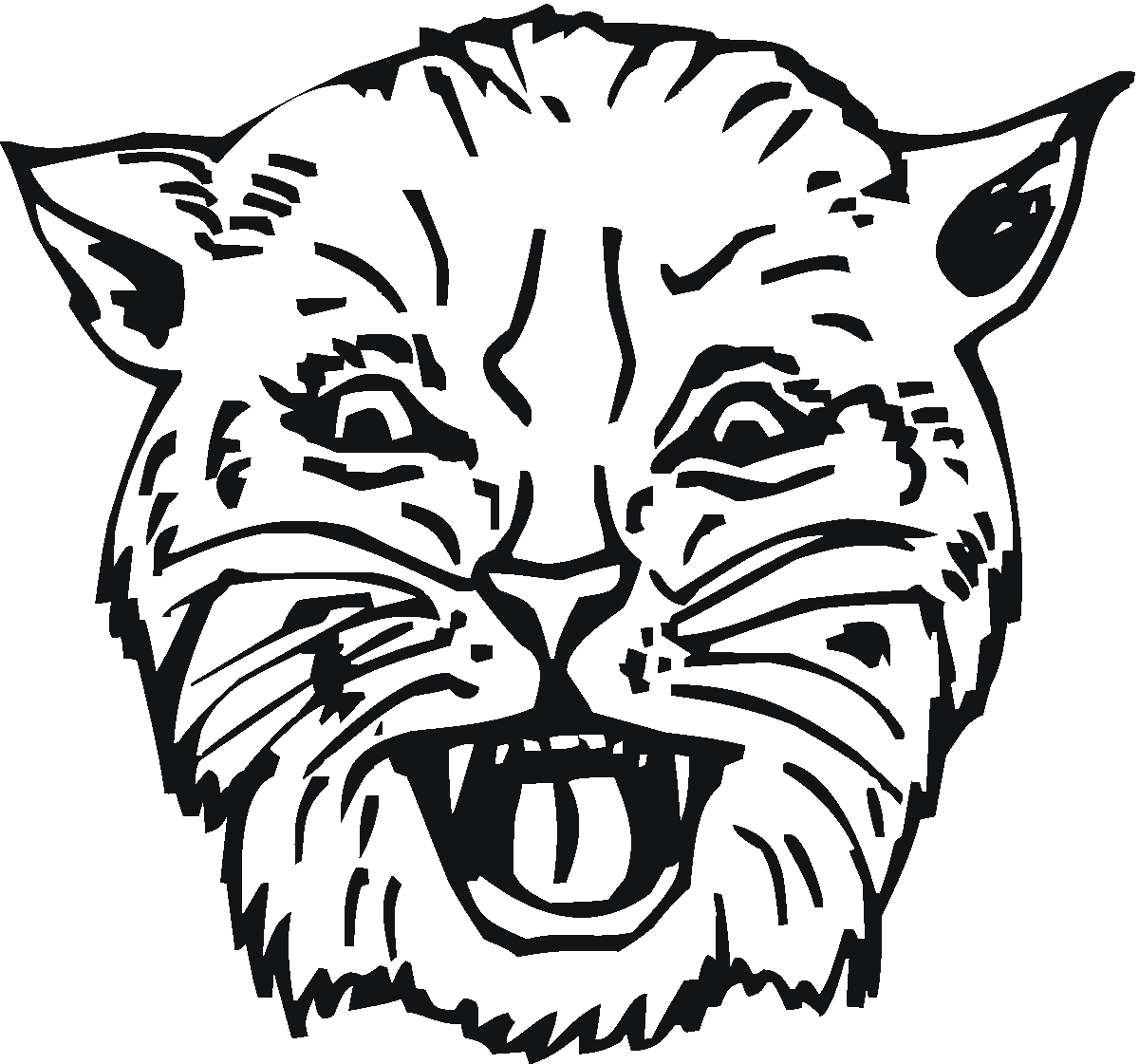 bobcat coloring page