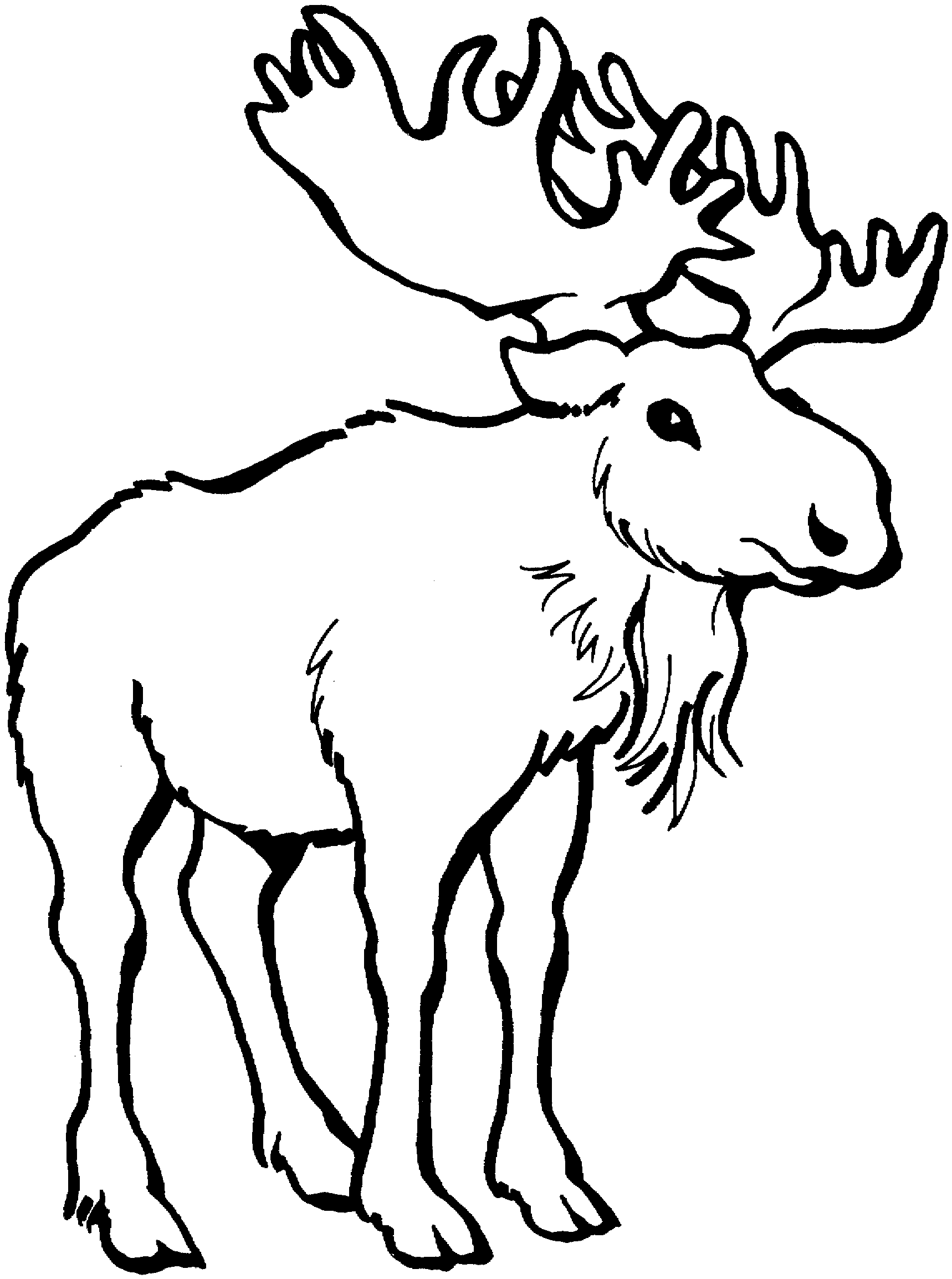 easter moose clipart - photo #29