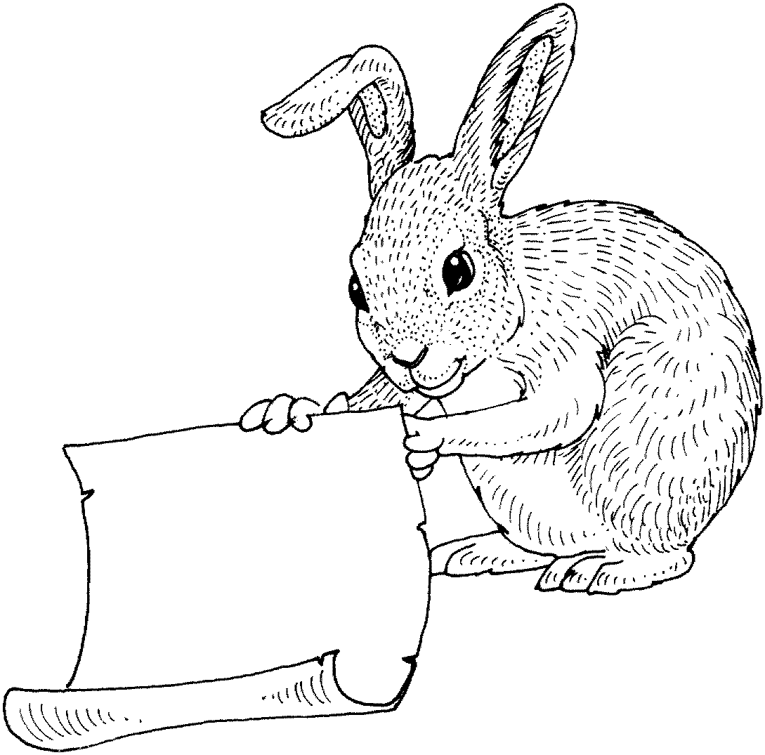 jackrabbit coloring pages - photo #18