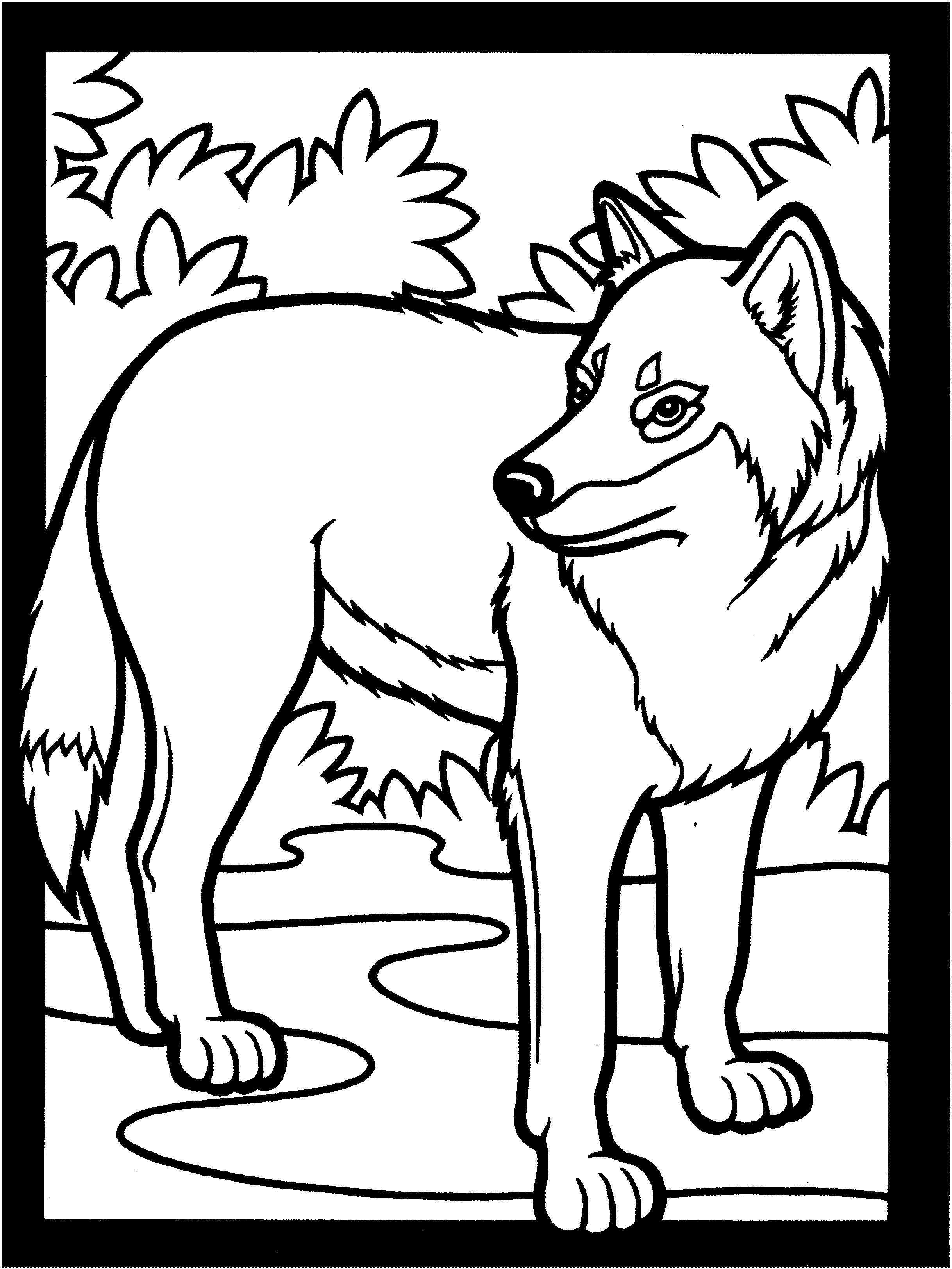 free-wolf-coloring-pages